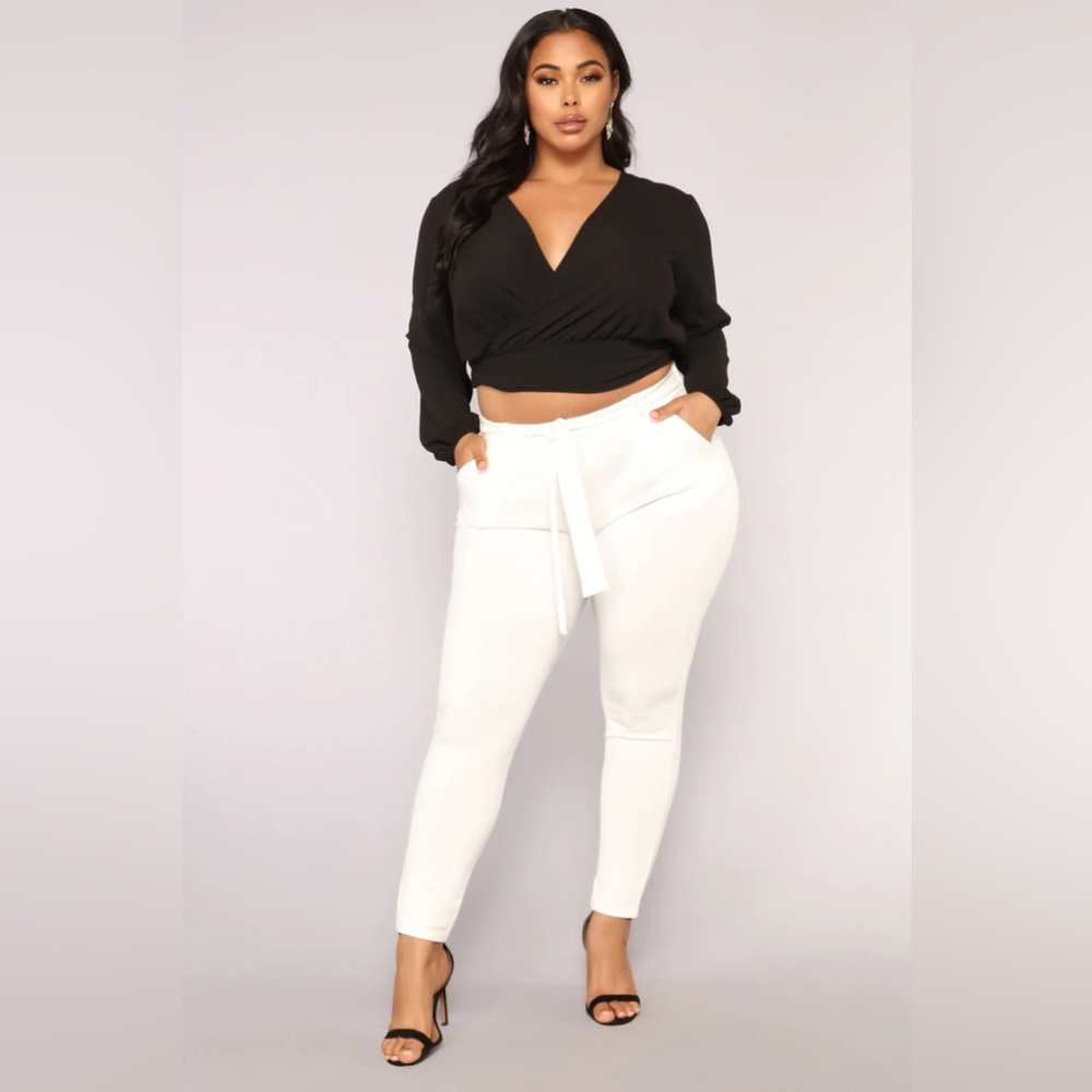 Fashion Nova Little White Lies Top